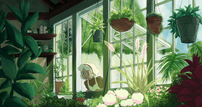 Background Study; Studio Ghibli.
